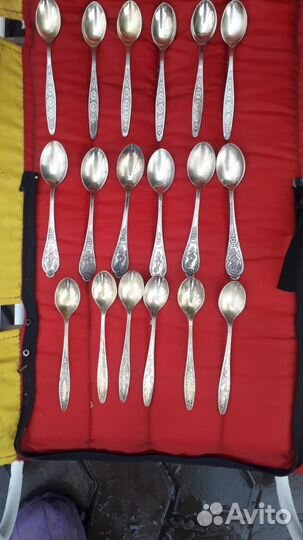 Столовые приборы мельхиор нержа СССР