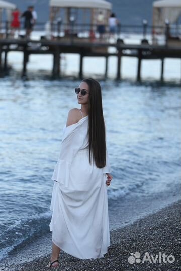 Пляжная накидка женская