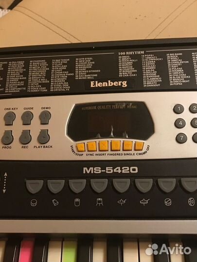 Синтезатор Elenberg ms 5420