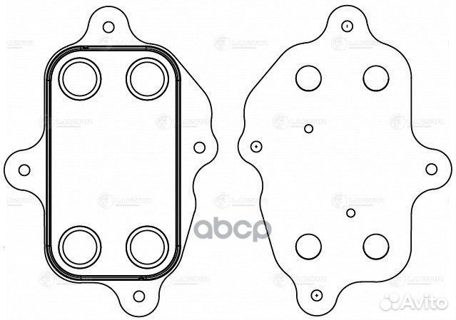 Радиатор масляный SsangYong Kyron (05) /Actyon