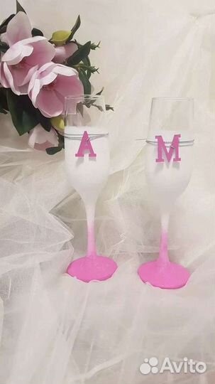 Свадебные бокалы