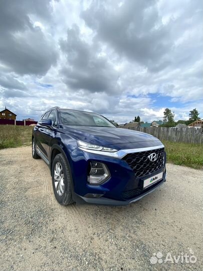 Hyundai Santa Fe 2.2 AT, 2018, 166 000 
