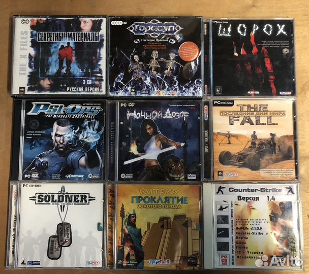 Игры на DVD дисках для пк в ассортименте