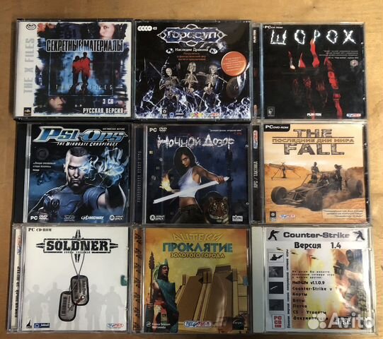 Игры на DVD дисках для пк в ассортименте