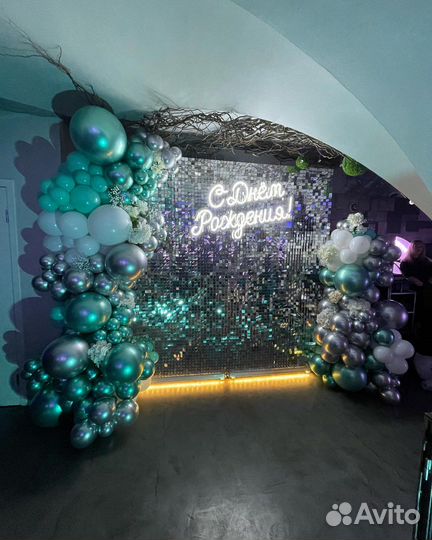 Аренда неоновых надписей, цифр с лампочками, фигур