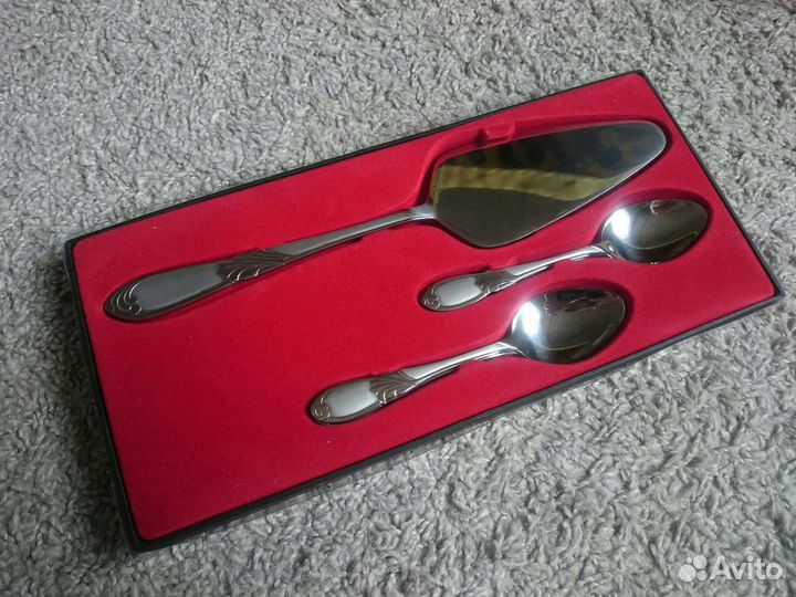 Набор для торта ложки и лопатка