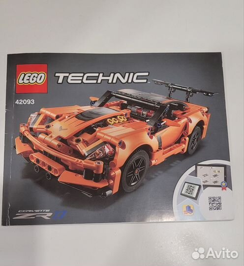 Конструктор lego Technic Chevrolet Corvette ZR1