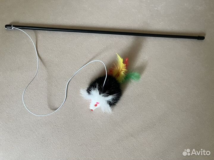 Удочка-дразнилка для кошек