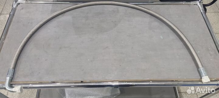 AN10 шланг тефлоновый (ptfe) армированный 16