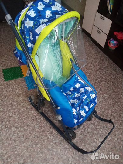 Продам санки-коляску