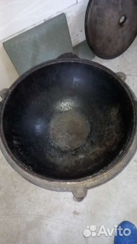 Казан чугунный на 20 литров