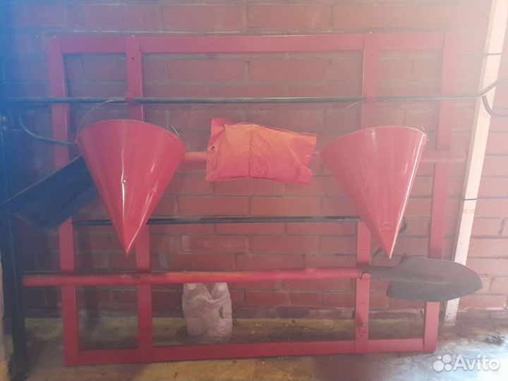 Щит пожарный в комплекте