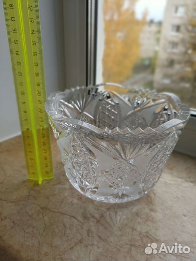 Ваза хрустальная СССР