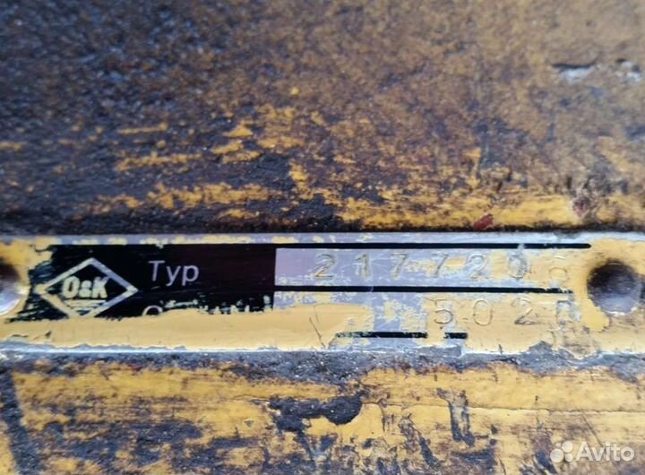 Komatsu 180 200 O&K MH5 MH6 мост часть моста