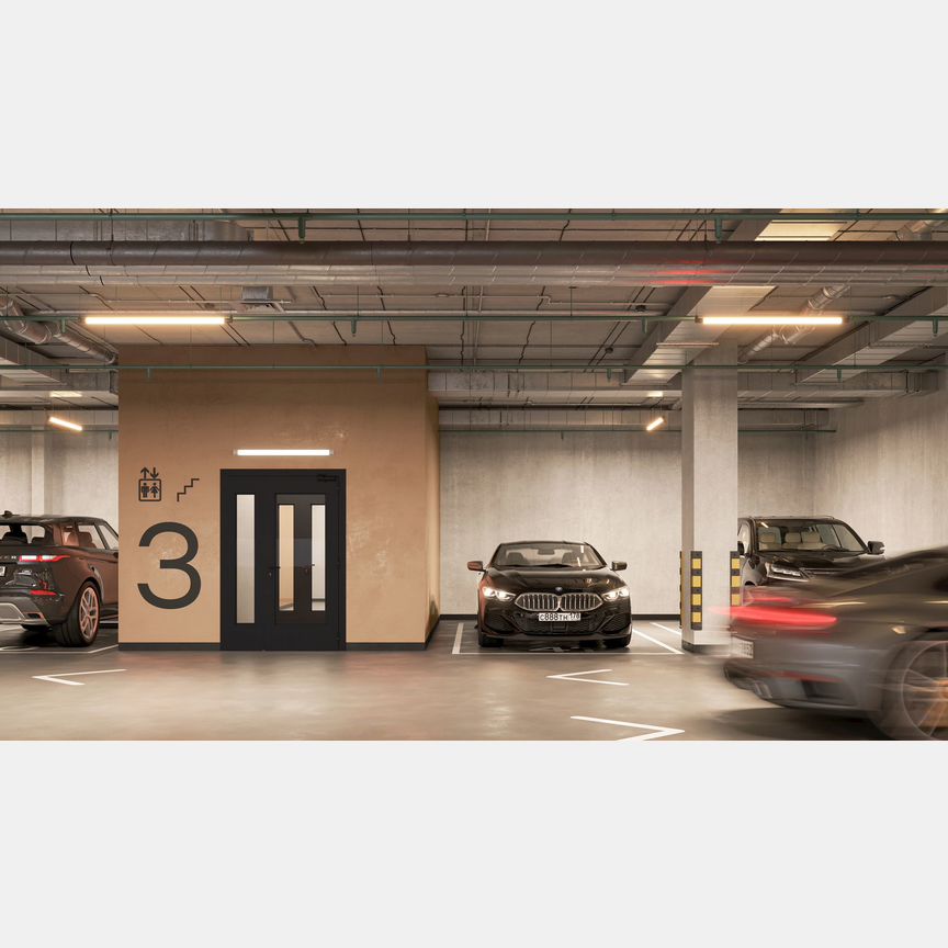 2-к. квартира, 60,1 м², 5/18 эт.