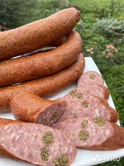 Колбаса оригинальная с горчицей