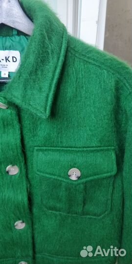 Полупальто женское из смесовой шерсти NA-KD