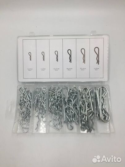 Набор пружинных шплинтов 150 предметов