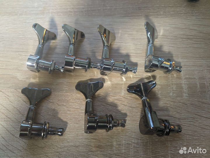 Колки для бас гитары 4 в линию