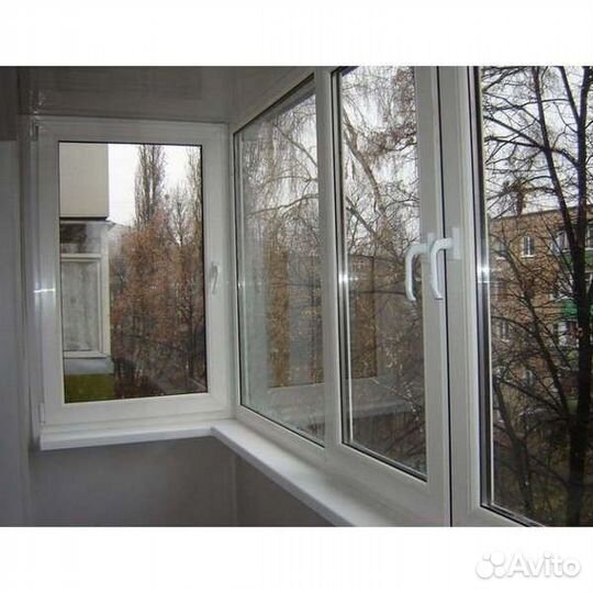 Пластиковое окно с установкой