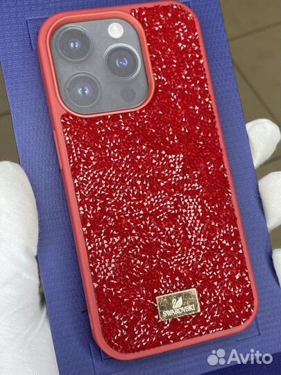 Чехол Swarovski на iPhone 15 Pro Оригинал