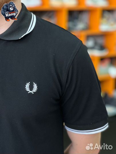 Поло Fred Perry, черное