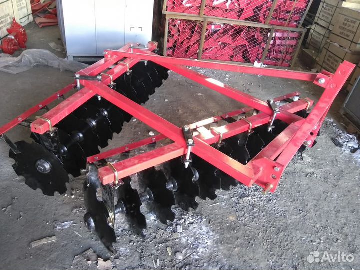 Борона УРАЛЕЦ 1BJX-2,2 22 диска, 2025