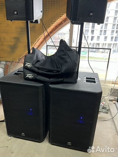Комплект активной акустики Peavey RBN 215 и 112
