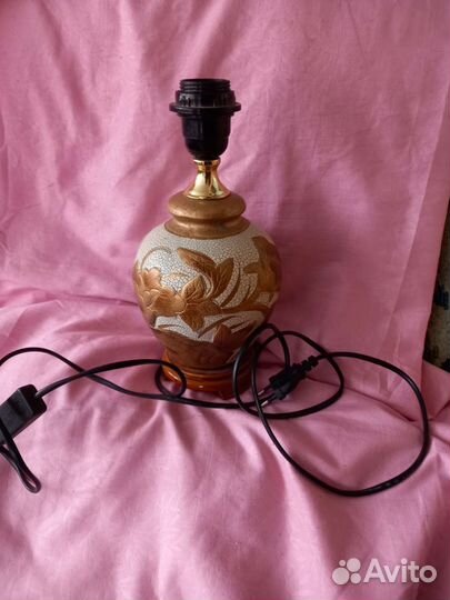 Лампа настольная бу СССР