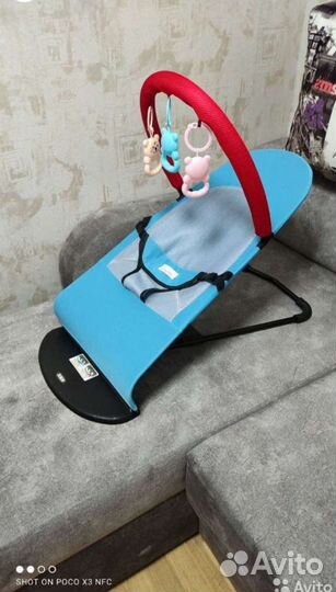 Детские качели шезлонг