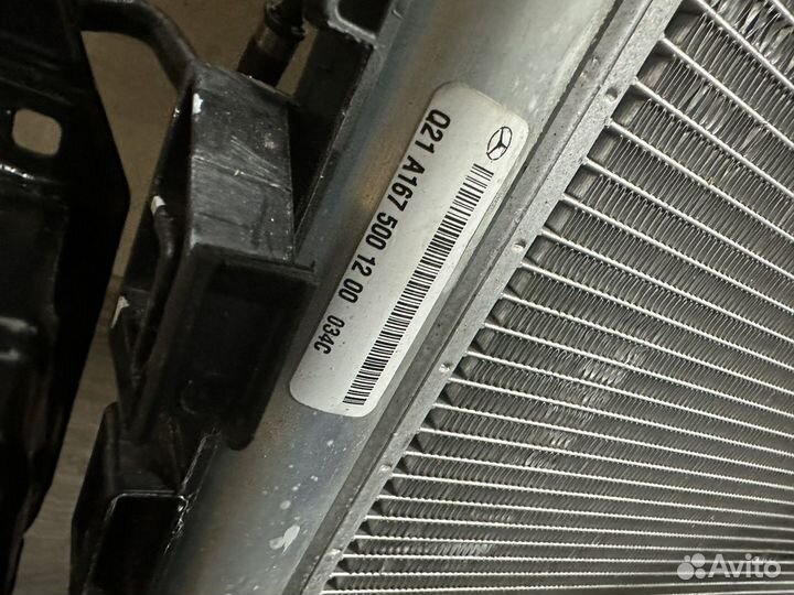 Кассета радиаторов mercedes 167 GLE GLS