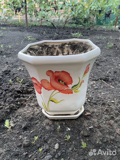 Горшок керамический для цветов