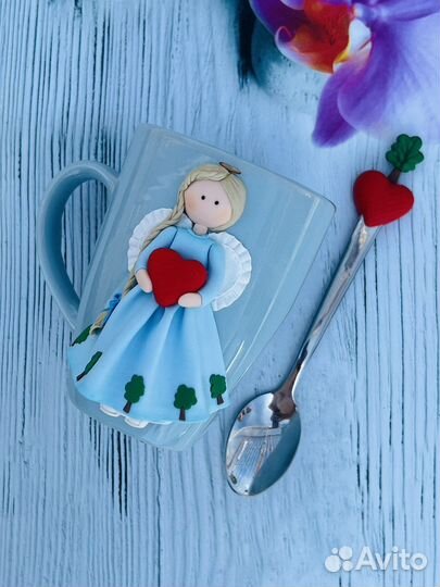 Набор Кружечка с ложечкой. День матери, 8 Марта