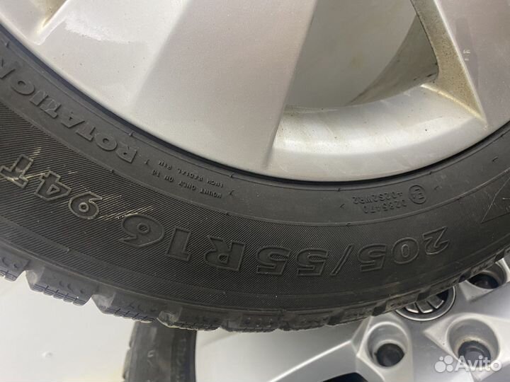 Колеса в сборе r16 зимние skoda