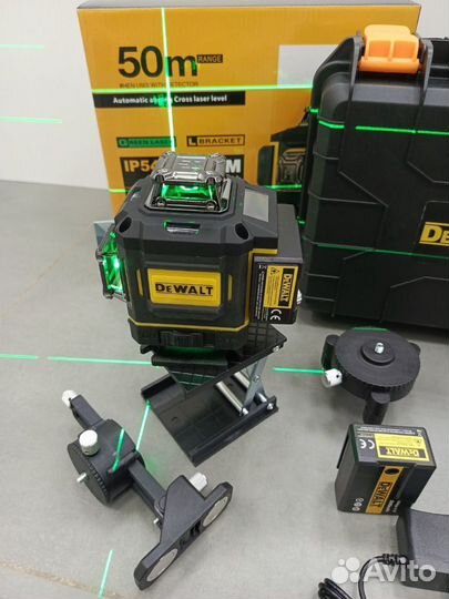 Лазерный уровень 4D нивелир 16 линий DeWalt 24г