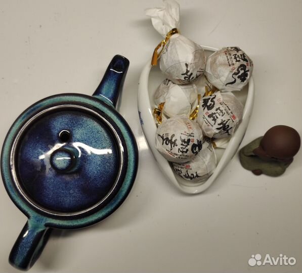 Зеленый шен пуэр Жемчужина Дракона