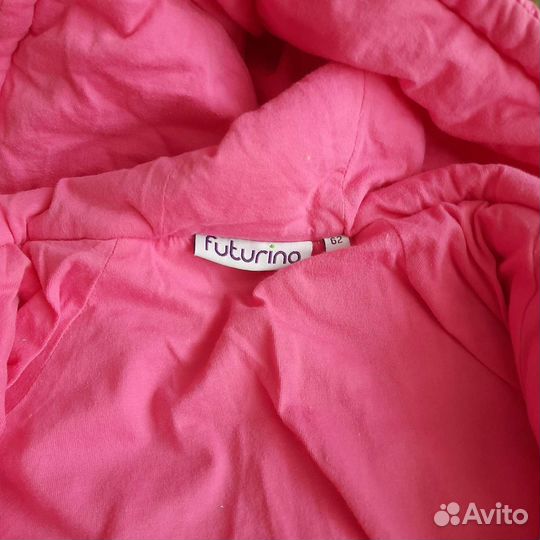 Комбинезон конвертик утепленый 62 демисезонный