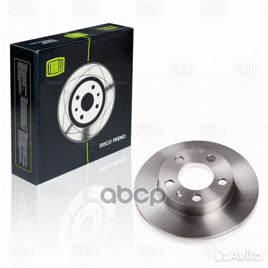 Диск тормозной зад VW polo Saloon (602, 604