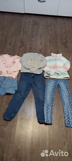 Пакет одежды для девочки 134-140