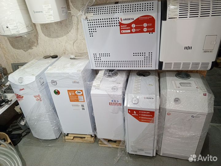 Котлы, колонки, насосы, сантехника, канализация