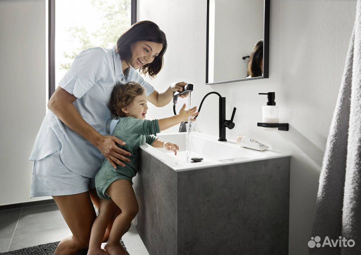 Смеситель для раковины hansgrohe 76063000 Хром