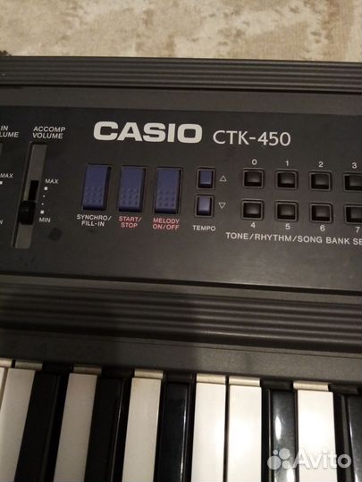 Синтезатор casio стк-450