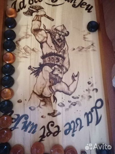 Нарды ручной работы резные
