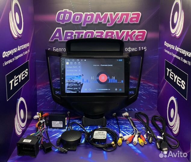 Штатная магнитола Chevrolet Cruze 2008 - 2013 2gb