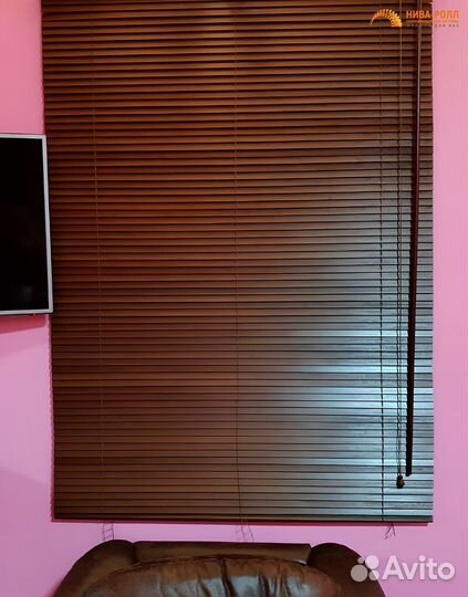 Деревянные жалюзи производство и монтаж