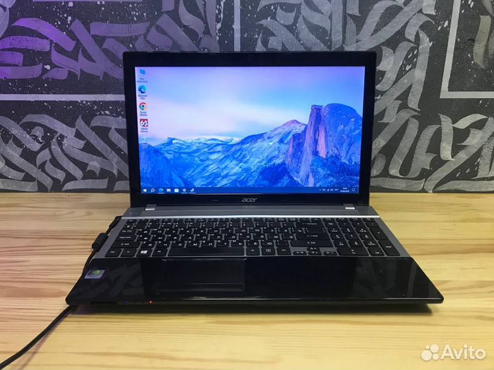 Мощный ноутбук Acer Core-i7/GeForce/SSD/6gb