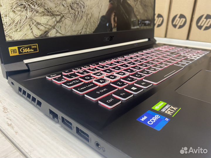 Игровой ноутбук Acer Nitro RTX 3070 17.3 i7-11GEN