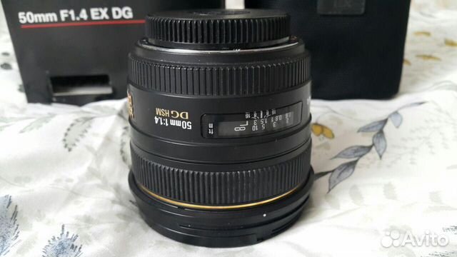 Sigma 50mm 1.4 ex dg