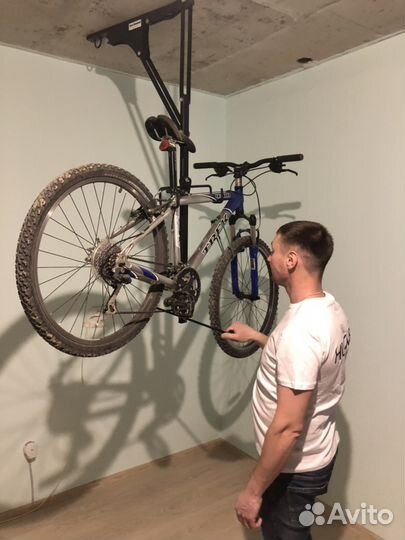 Кронштейн крепление велосипеда к потолку