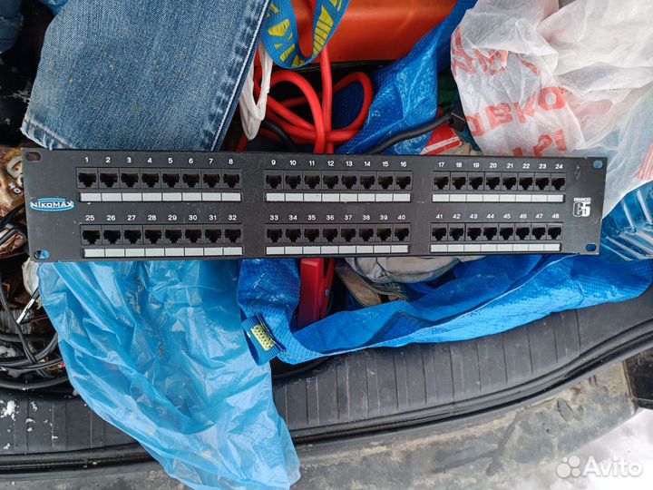 Патч панель 48 Nikomax